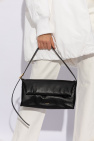 JIL SANDER BLACK ‘Origami’ shoulder bag