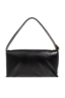 JIL SANDER BLACK ‘Origami’ shoulder bag