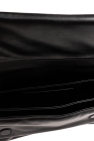 JIL SANDER BLACK ‘Origami’ shoulder bag
