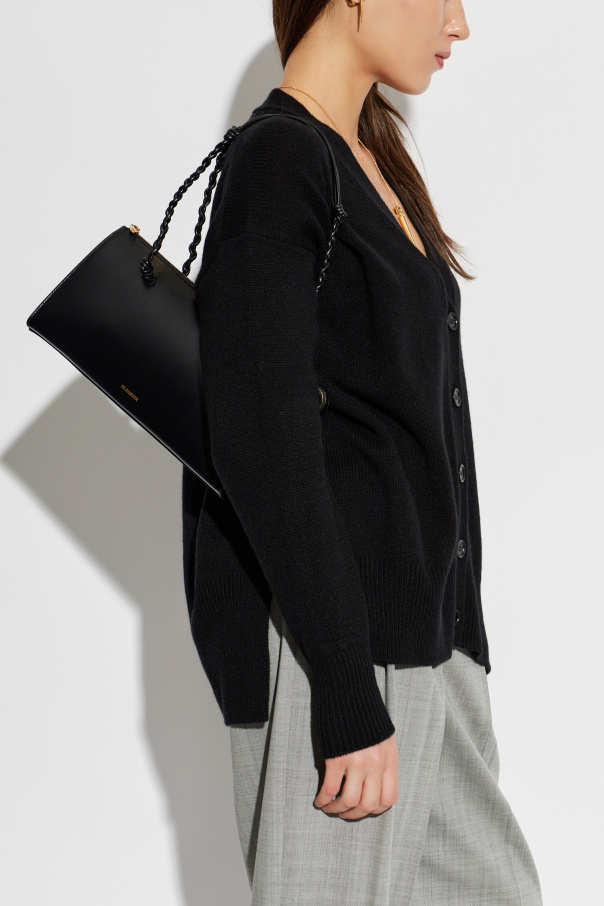 JIL SANDER Leather "Tangle" bag