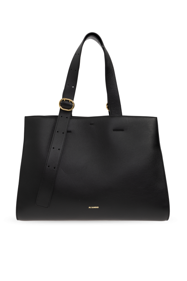 Leather 'Shopper' bag od JIL SANDER