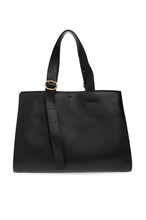 JIL SANDER Leather 'Shopper' bag