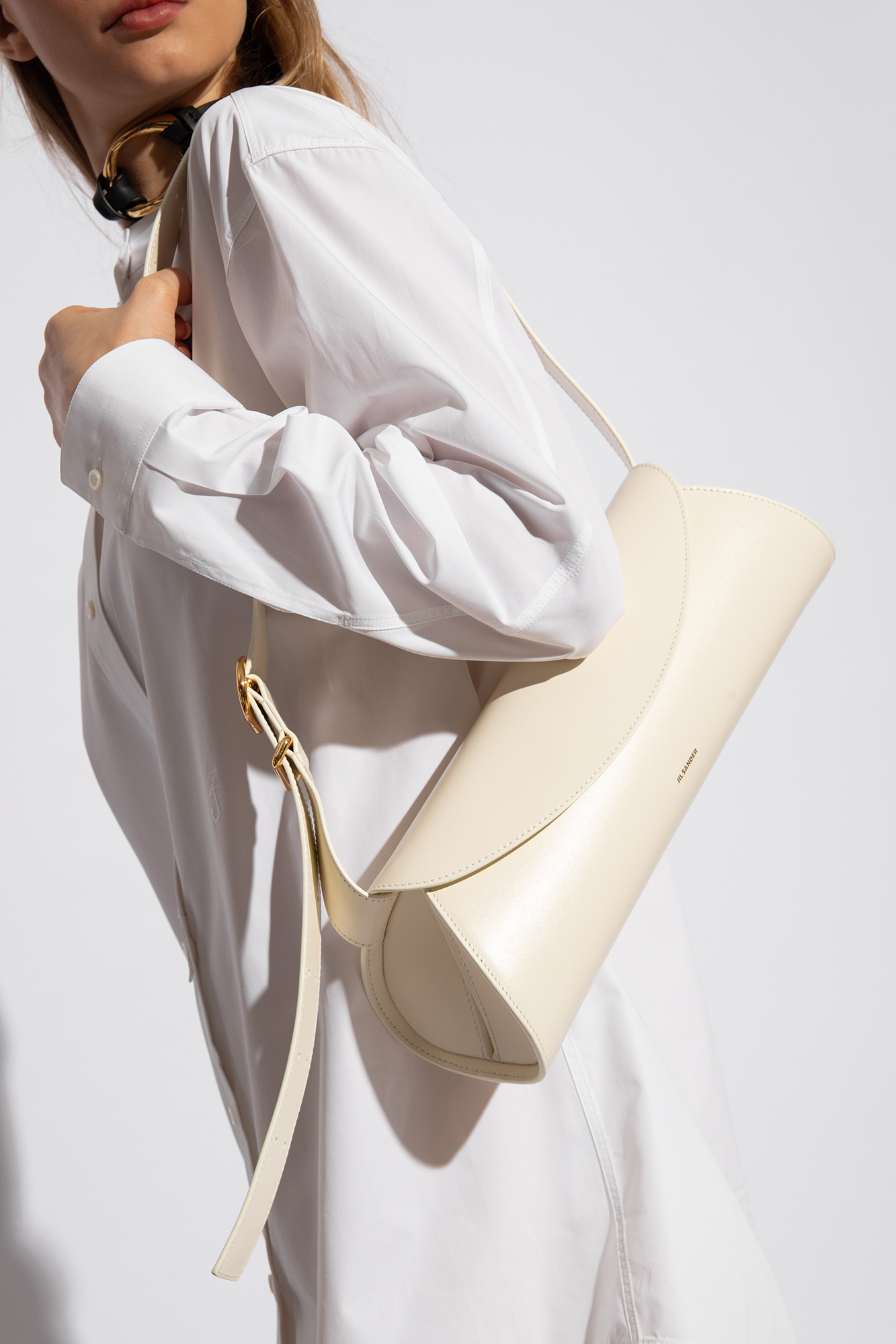 JIL SANDER ‘Cannolo Mini’ shoulder bag