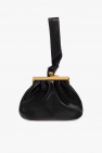 JIL SANDER BLACK ‘Goji Pouch’ handbag