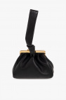 JIL SANDER BLACK ‘Goji Pouch’ handbag