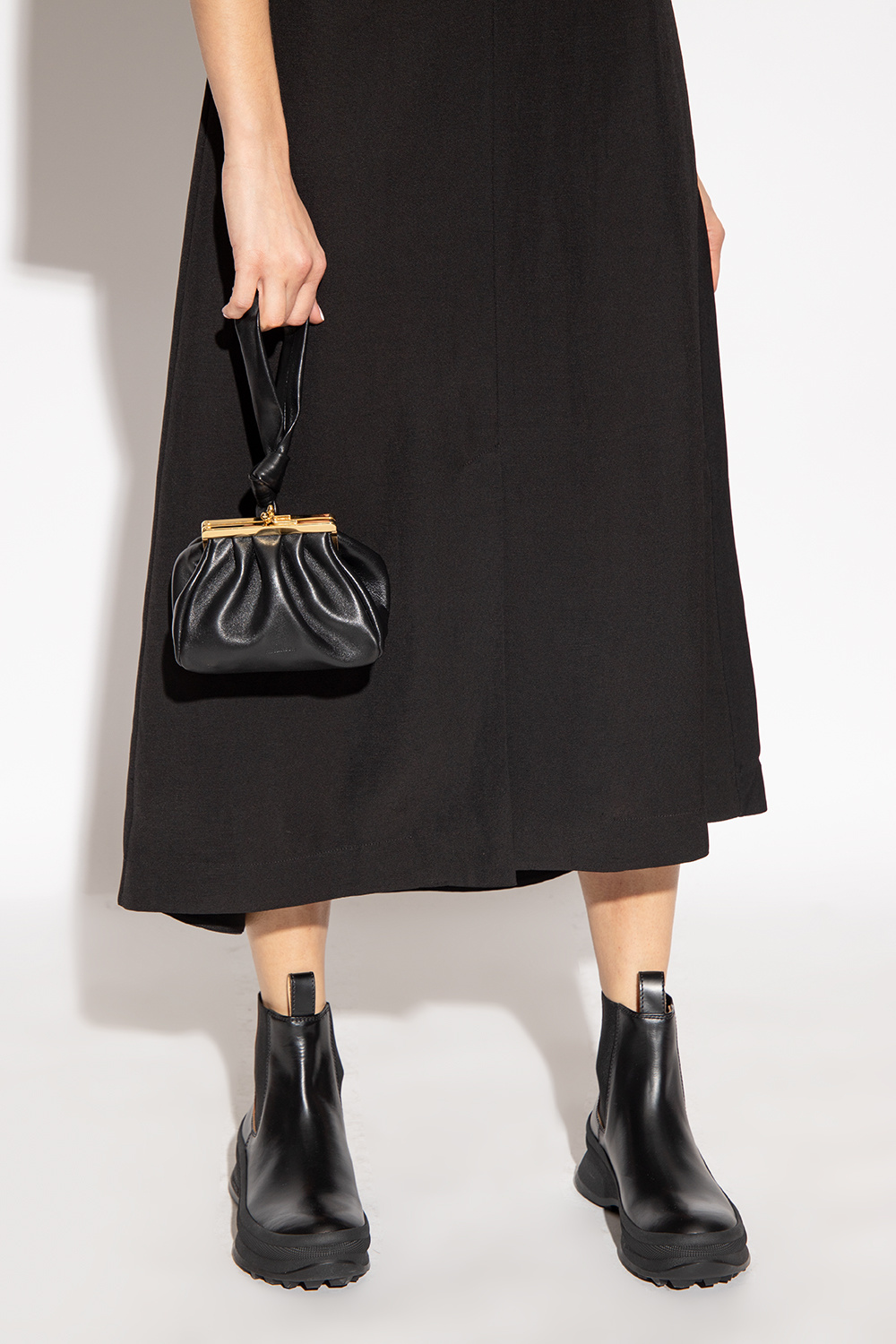 Jil Sander Top With Straight Neck And Draping | JIL SANDER 