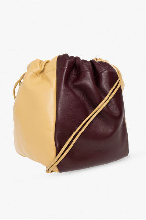 JIL SANDER jil sander small leather bucket bag