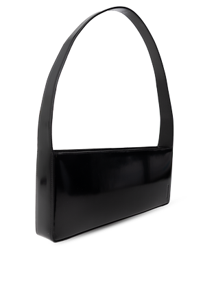 JIL SANDER Leather shoulder bag ‘Monolith’
