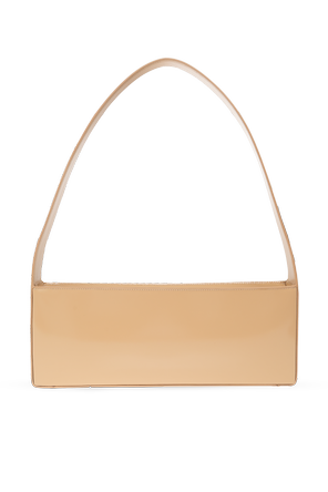 JIL SANDER Leather shoulder bag ‘Monolith’