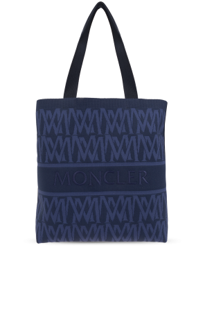 Shopper bag with monogram od Moncler
