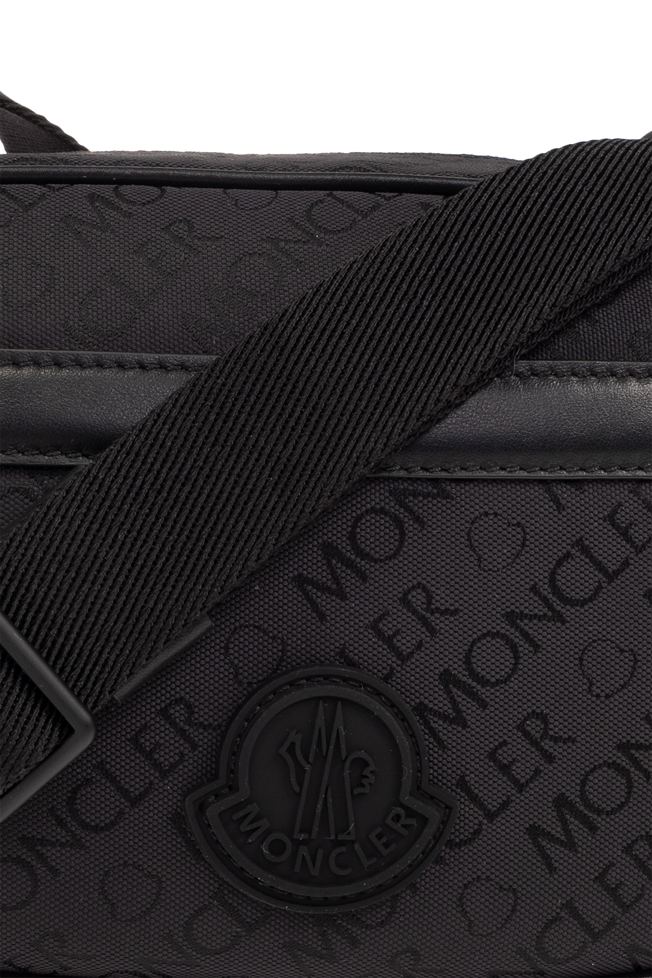 Moncler Shoulder bag look with monogram