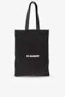 JIL SANDER BLACK Shopper bag