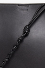JIL SANDER BLACK ‘Tangle Medium’ shoulder bag