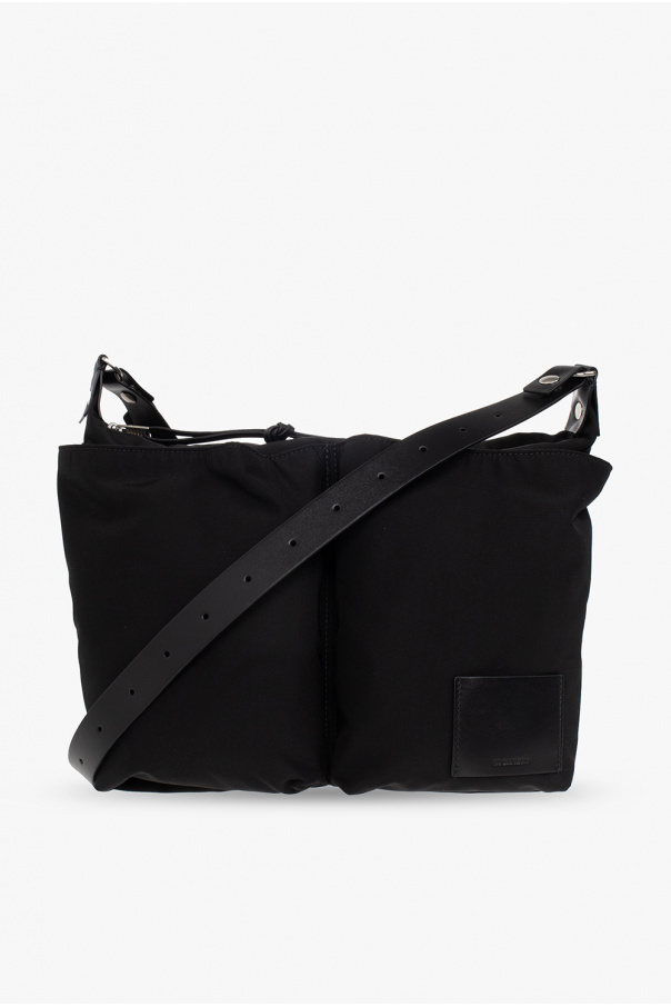 JIL SANDER jil sander leather drawstring shoulder bag