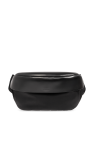 JIL SANDER BLACK Belt bag with logo