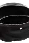 JIL SANDER BLACK Belt bag with logo