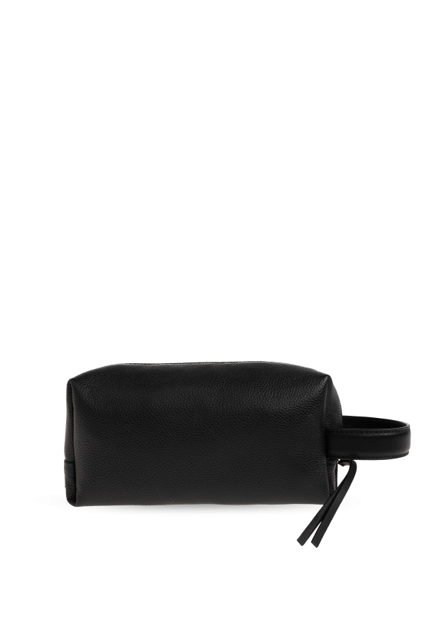 JIL SANDER Necessaire de couro