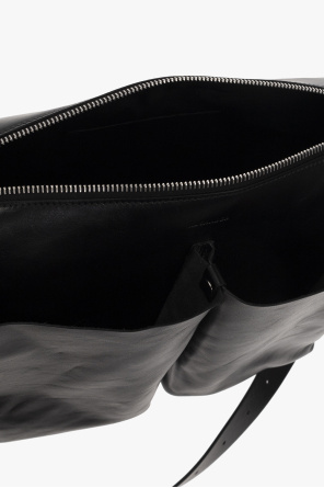 JIL SANDER Leather tapered bag