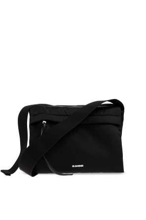 Shoulder bag with logo