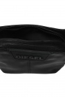 Diesel BLACK Branded belt bag