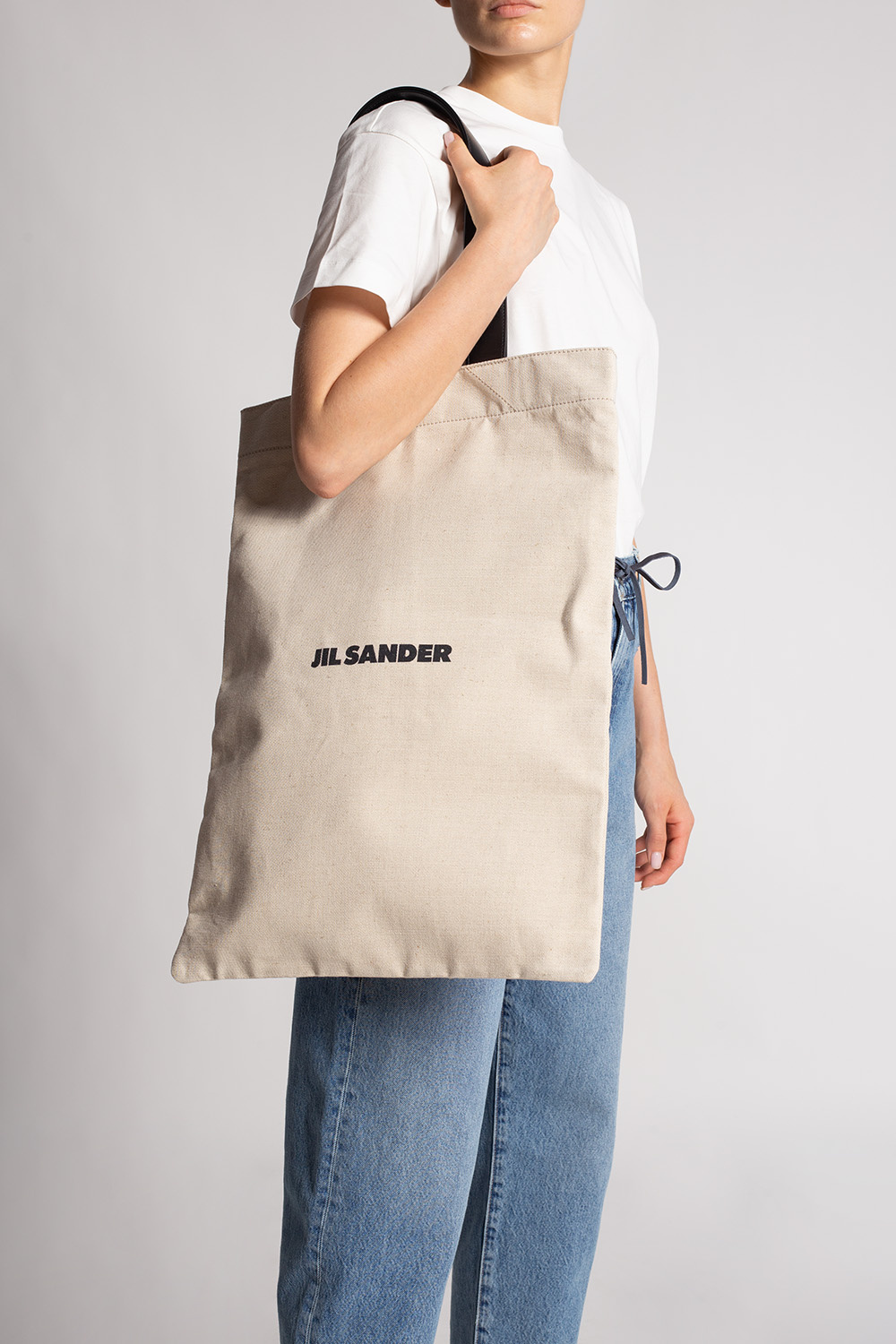 JIL SANDER Shopper bag with logo | Women's Bags | Vitkac