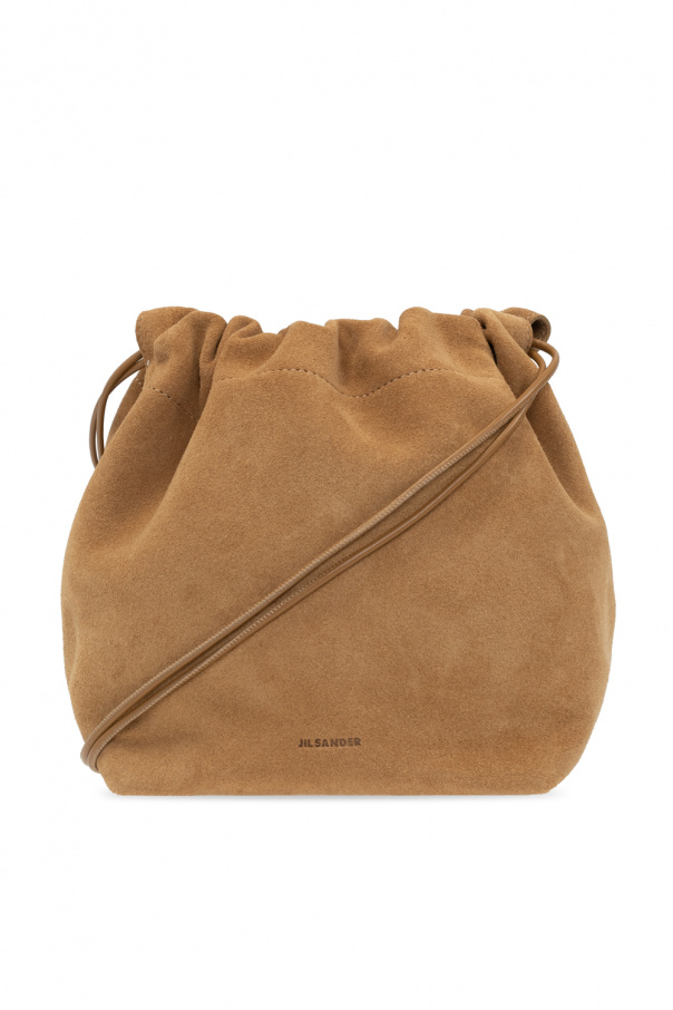 JIL SANDER Suede shoulder bag