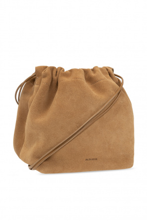 JIL SANDER Suede shoulder bag