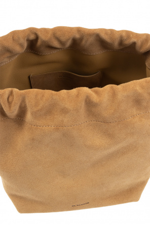 JIL SANDER Suede shoulder bag