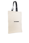JIL SANDER cream Shopper bag