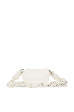 JIL SANDER Jil Sander band-collar cotton dress Bianco