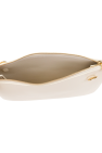 JIL SANDER WHITE Leather clutch