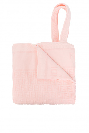 Fendi Card Kids Shopper bag with towel