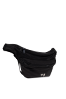 Y-3 BLACK Fanny pack with logo