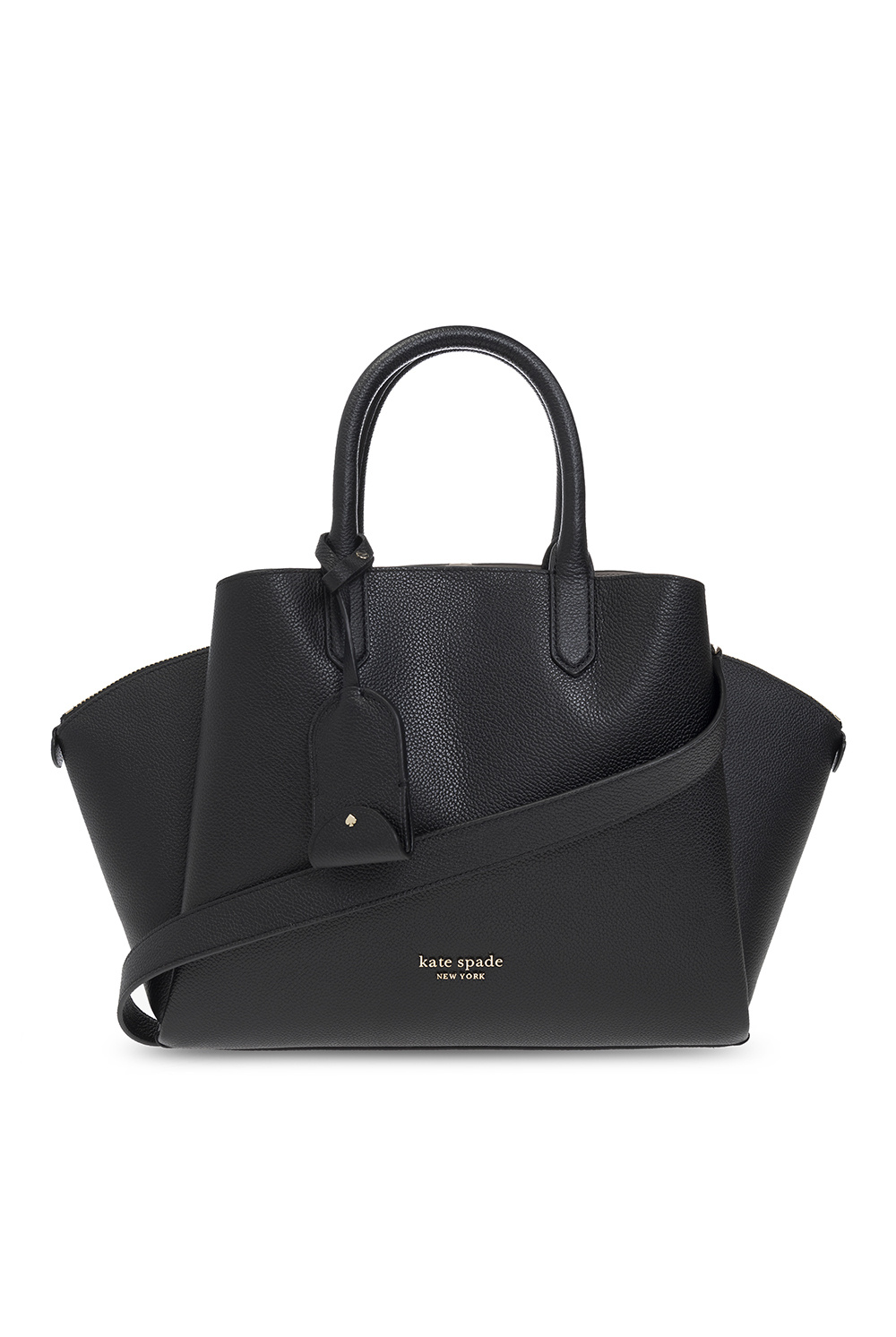 Kate Spade Bags | Kate Spade Magnolia Street Double Pocket Tote | Color: Black | Size: Medium | Islandbeautique's Closet