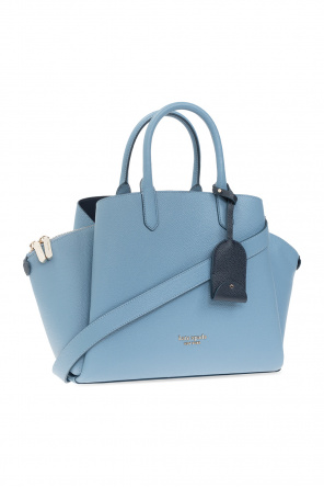 Kate Spade New York Celeste Blue All Day Leather Large Zip Tote