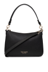 Givenchy GV3 shoulder bag Raffia in black grained leather
