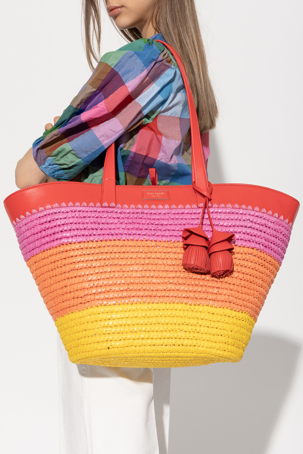 Kate Spade ‘Striped Medium’ shopper tiny bag