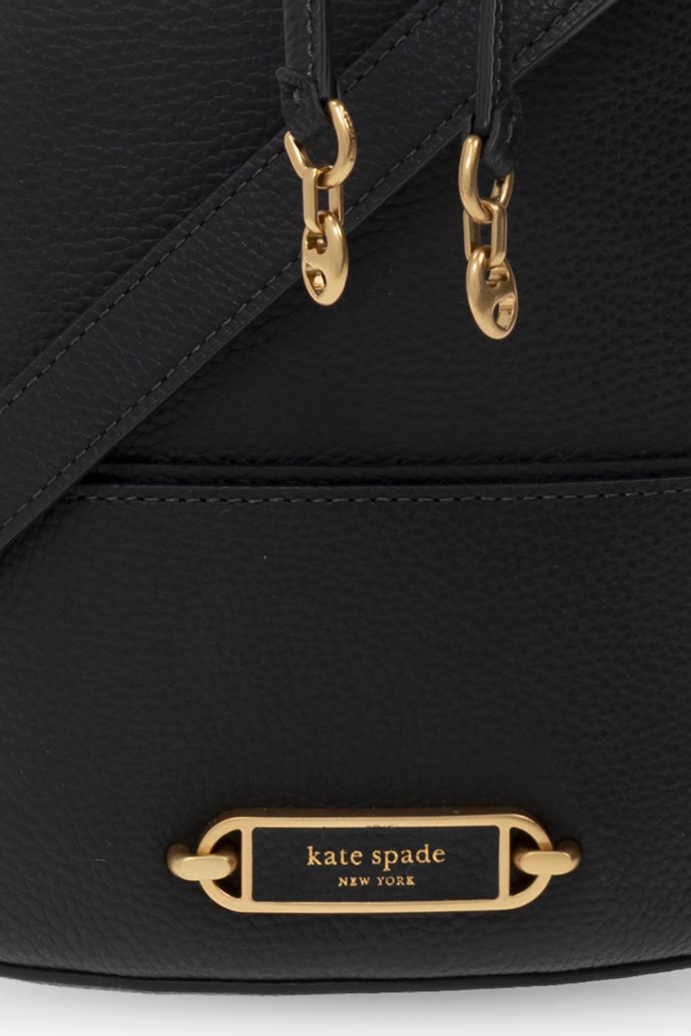 Kate Spade New York Medium Gramercy Pebbled Leather Belt Bag - Black
