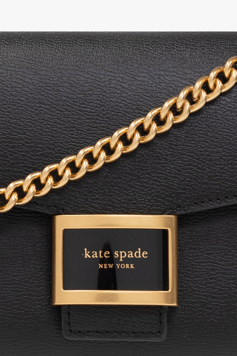 Kate Spade Black Leather Chain Shoulder Bag Kate Spade | The Luxury Closet