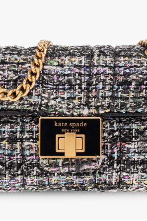 Kate Spade ‘Evelyn Small’ tweed shoulder bag