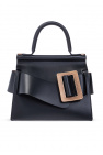 graphic-print shoulder bag Black