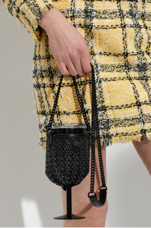 Wine glass in a case on a chain 'kensington wine glass' od Kurt Geiger