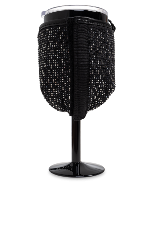 Kurt Geiger Copo de vinho em estojo com corrente "Kensington Wine Glass"