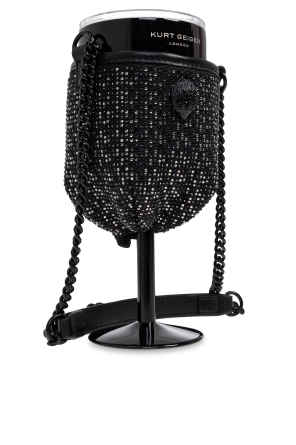 Kurt Geiger Copo de vinho em estojo com corrente "Kensington Wine Glass"