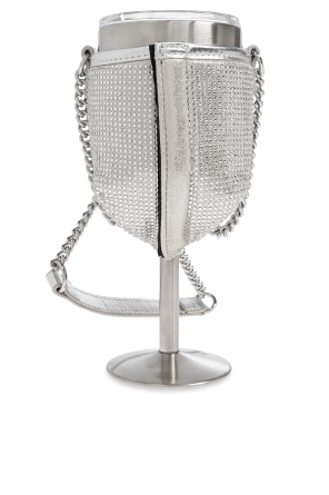 Kurt Geiger Copo de vinho em estojo com corrente "Kensington Wine Glass"