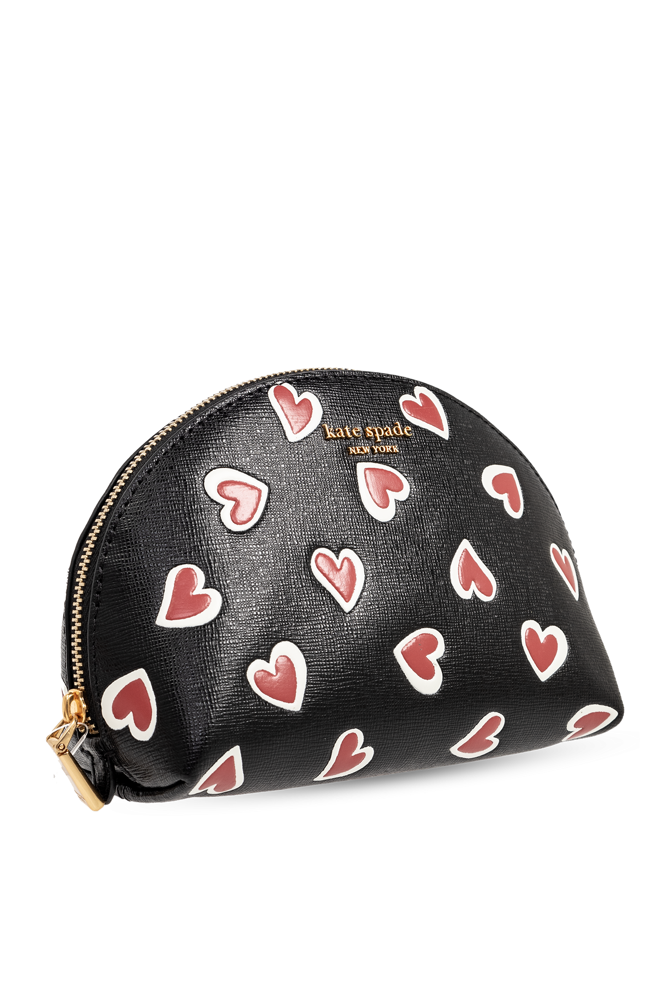 Kate Spade Wash bag with motif of hearts