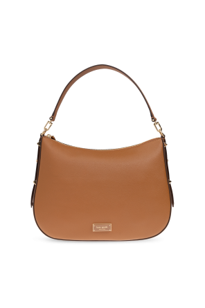 Leather shoulder bag