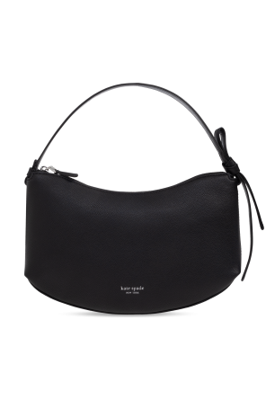 Leather shoulder bag `Loop`