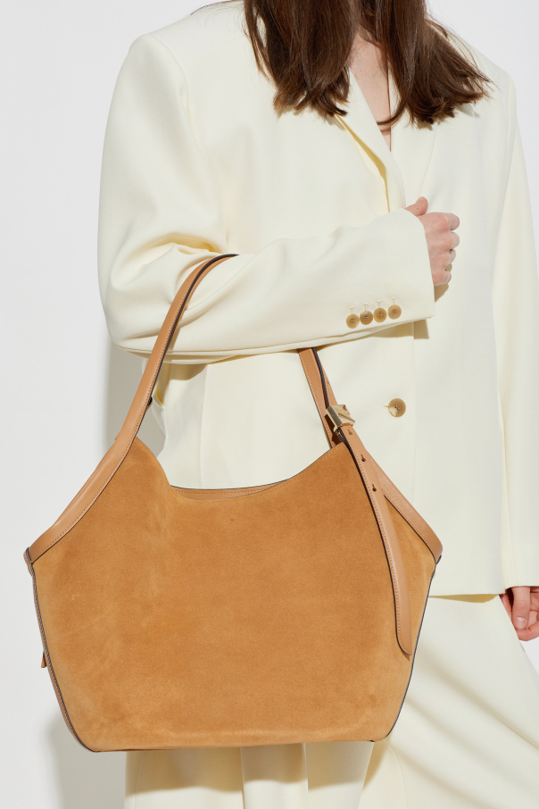 Kate Spade Suede bag `Deco Tulip`