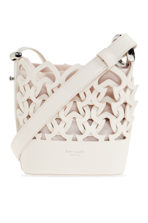 ‘Halo Woven Mini’ shoulder bag